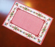 52 SERWETKA MOTYWY LUDOWE BAWEŁNA 29 X 42 cm