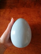 Ozdobne błękitne jajko