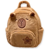 Plecak Pluszowy KAPIBARA Plecaczek Do Szkoły Przedszkola Kapibara 30 cm