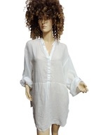 KOSZULA LNIANA rękaw podpinany roz XXL