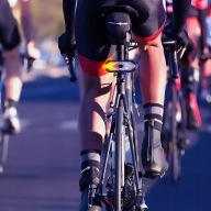 Kierunkowskaz rowerowy | Tylne oświetlenie | LED | Pilot