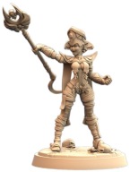 Queens of Tombs Sand Necromancer Pinup D Fantasy RPG D&D Druk 3D NSFW