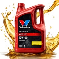 Olej silnikowy Valvoline 10W40 5L Benzyna Diesel Półsyntetyk