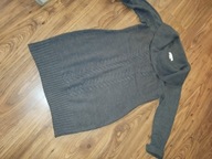 długi SWETER z GOLFEM SUKIENKA SWETROWA 40/42 L/XL