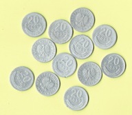 POLSKA 20 groszy 1949 r. AL