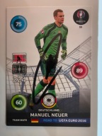Karta panini autograf Niemcy Manuel Neuer Road to Euro 2016