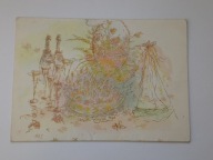 Telegram Retro vintage - proj. M. Piwowarska - z 1979 r