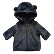 F&F pluszowa kurteczka bluza z kapturem 50 cm