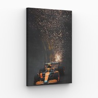 Obraz na płótnie 40x70 Formula 1 - W ogniu wyścigu | Pomysł na Prezent