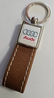 Brelok do kluczy AUDI brąz