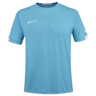 Koszulka tenisowa Babolat Play Crew Neck Tee Men niebieska L