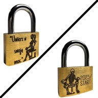 KŁÓDKA NA SIŁOWNIĘ 30mm/ Z GRAWEREM / PREZENT/ CYTAT/ WŁASNY TEKST