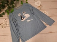 Primark bluzka piżama 128cm 7-8lat