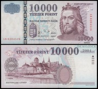 BNA - WĘGRY 10000 Forintów 2007 AB 6204516 # P192f # XF-