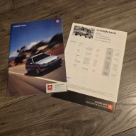 Citroen Saxo cała gama też VTS + cennik 1999