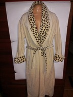 Szlafrok Tailor L 40 42 welurowy panterka nowy