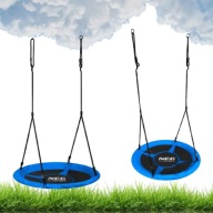 HUŚTAWKA OGRODOWA BOCIANIE GNIAZDO 105 CM 150 KG 105 x 179 x 105 cm