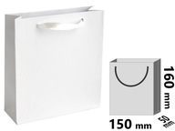 NOWA torebka prezentowa - kolor biały, biała