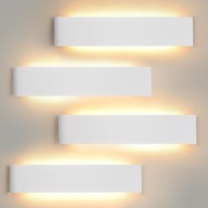 Kinkiet LED 18W biały nowoczesny ścienny 4 szt regulacja barwy