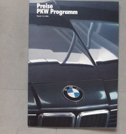 Prospekt BMW Preise PKW Programm Cennik 2.9.1985