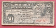 KUBA 50 CENTAVOS 1896 !!!