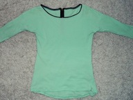 bluzka miętowa r. S