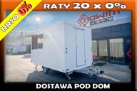 przyczepa gastronomiczna gotowy biznes fast food 4 m budka kebab burger