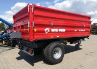 Przyczepa Rolnicza Jednoosiowa METAL-FACH T703A 3,8t 5t Plandeka Gratis