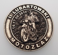 Znaczek, odznaka, blacha zlotowa, motocyklowa No.3001