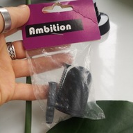 Odbojnik mały stoper do drzwi pojedynczy Ambition 44 mm czarny (560)