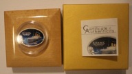 TITANIC - 100 LAT 1912 - 2012 5 DOLARÓW 2012 COOK ISLANDS CERTYFIKAT + ETUI
