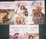 Pomnik cesarzowej Achai Tom 4 Andrzej Ziemiański + 4 inne książki
