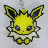 Brelok jolteon z anime Pokemon druk 3D