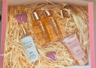 Zestaw kosmetyków SPA Idealny prezent dla kobiety Różowe pudełko wanilia