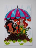 Bajka czeska KRECIK - pocztówka