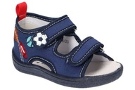 American Club sandałki dziecięce tkanina niebieski rozmiar 25