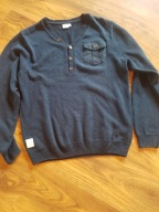 JOHN BANER MĘSKI SWETER DEKOLT L/ XL 52/54