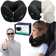PODUSZKA PODRÓŻNA TURYSTYCZNA SAMOCHODOWA POD SZYJĘ KARK PASAŻERSKA PIANKA