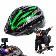 KASK ROWEROWY UNISEX Z DASZKIEM NA ROWER HULAJNOGE ROLKI MTB REGULOWANY