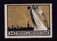 Na Biednych 1016, złocenia, cegiełka 10 groszy, podlepka