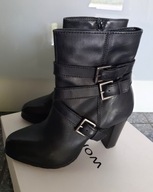 PROMOD FRANCUSKIE BOTKI 38 SKÓRZANE SKÓRA NATURALNA OBCAS NOWE 2025