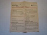 Instrukcja obsługi telewizor Vela 202