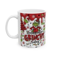 KUBEK GRINCH BOŻE NARODZENIE NA PREZENT HIT 3D