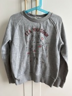 BLUZA Dziecięca MANGO szara dresowa 8 lat 122 cm