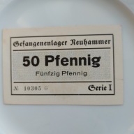 Waluta obozowa 50 Pfennig Świętoszów - Neuhammer