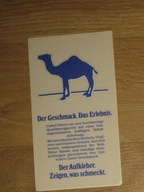 CAMEL naklejka z PRL