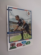 Karta panini autograf Wisła Kraków sezon 13/14 Miśkiewicz Bramkarze