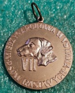 MEDAL ZWIĄZEK KYNOLOGICZNY W POLSCE - FCI VII WYSTAWA PSÓW POZNAŃ