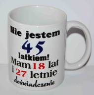 Kubek na 30 35 40 45 .... urodziny