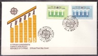 Cypr CEPT Europa koperta FDC 1984